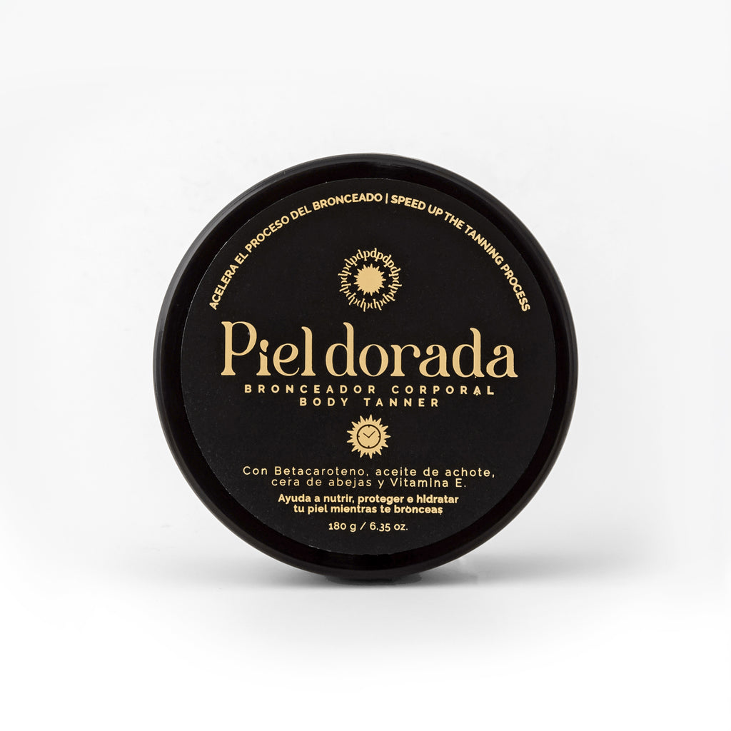Bronceador Corporal Piel Dorada - Acelerador de Bronceado con Betacaroteno 180g