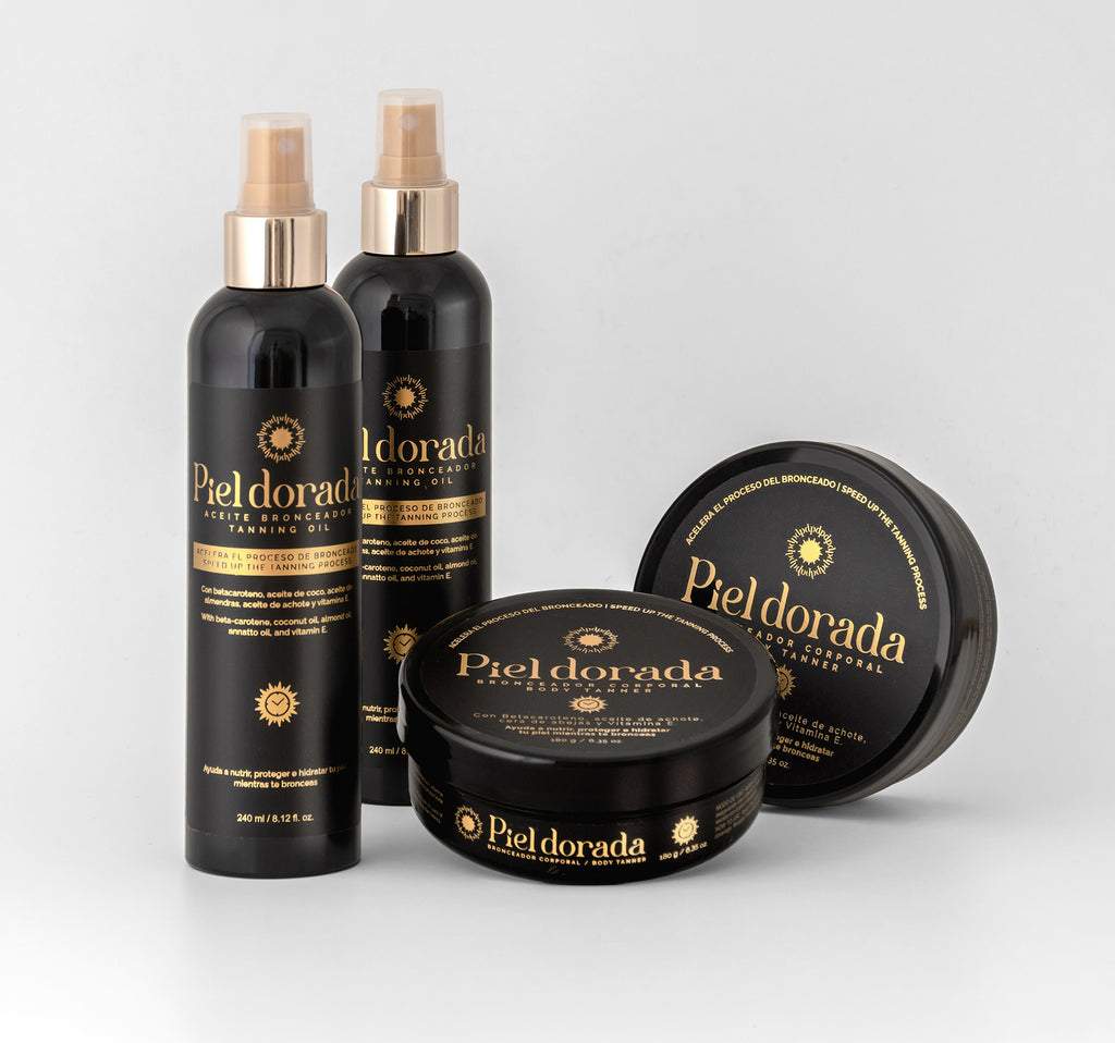 Aceite Bronceador Piel Dorada - Spray Acelerador de Bronceado con Betacaroteno 240ml