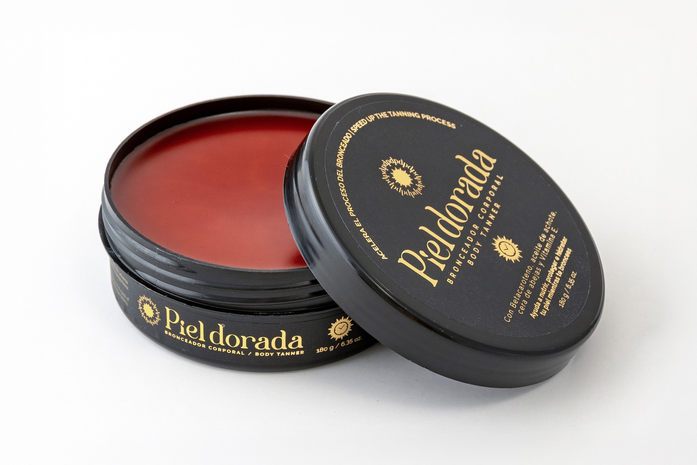 Bronceador Corporal Piel Dorada - Acelerador de Bronceado con Betacaroteno 180g