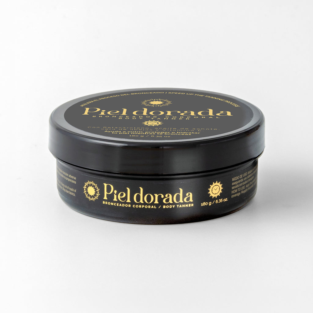 Bronceador Corporal Piel Dorada - Acelerador de Bronceado con Betacaroteno 180g