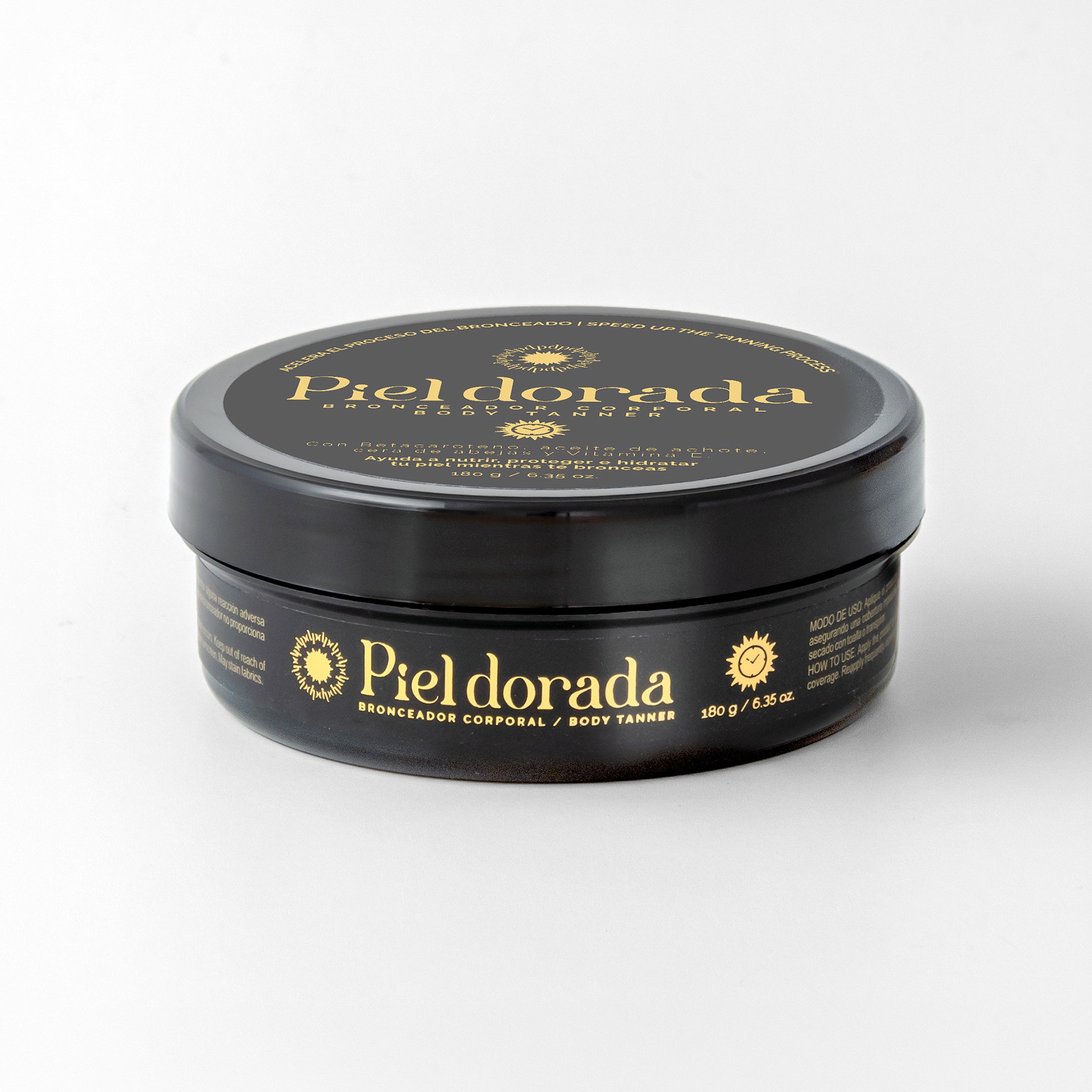 Bronceador Corporal Piel Dorada - Acelerador de Bronceado con Betacaroteno 180g