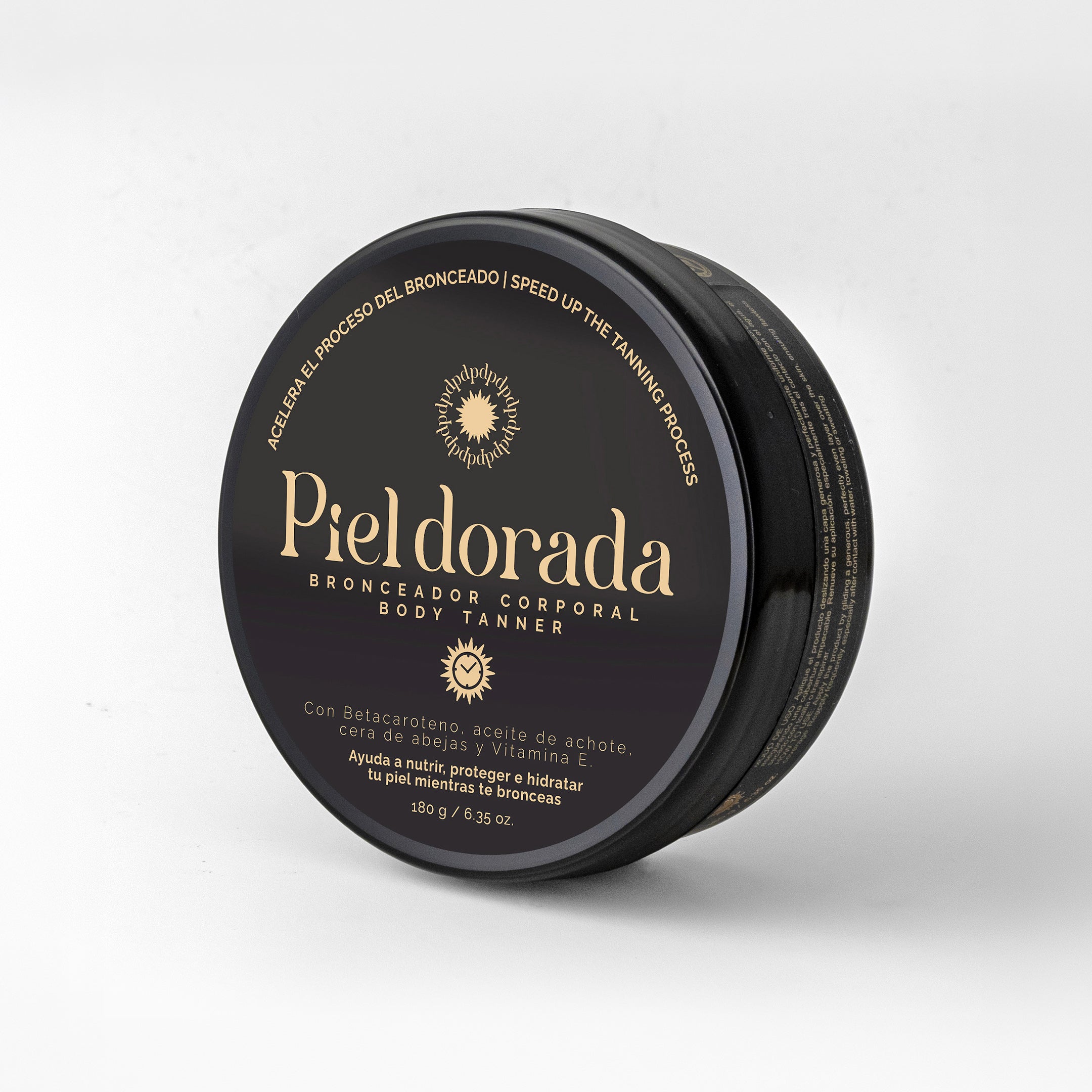 Bronceador Corporal Piel Dorada - Acelerador de Bronceado con Betacaroteno 180g