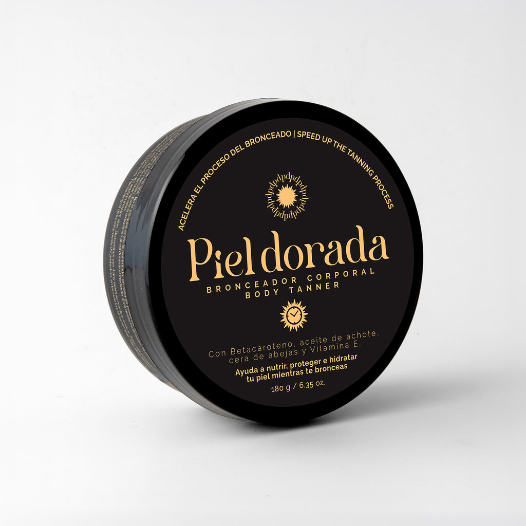 Bronceador Corporal Piel Dorada - Acelerador de Bronceado con Betacaroteno 180g