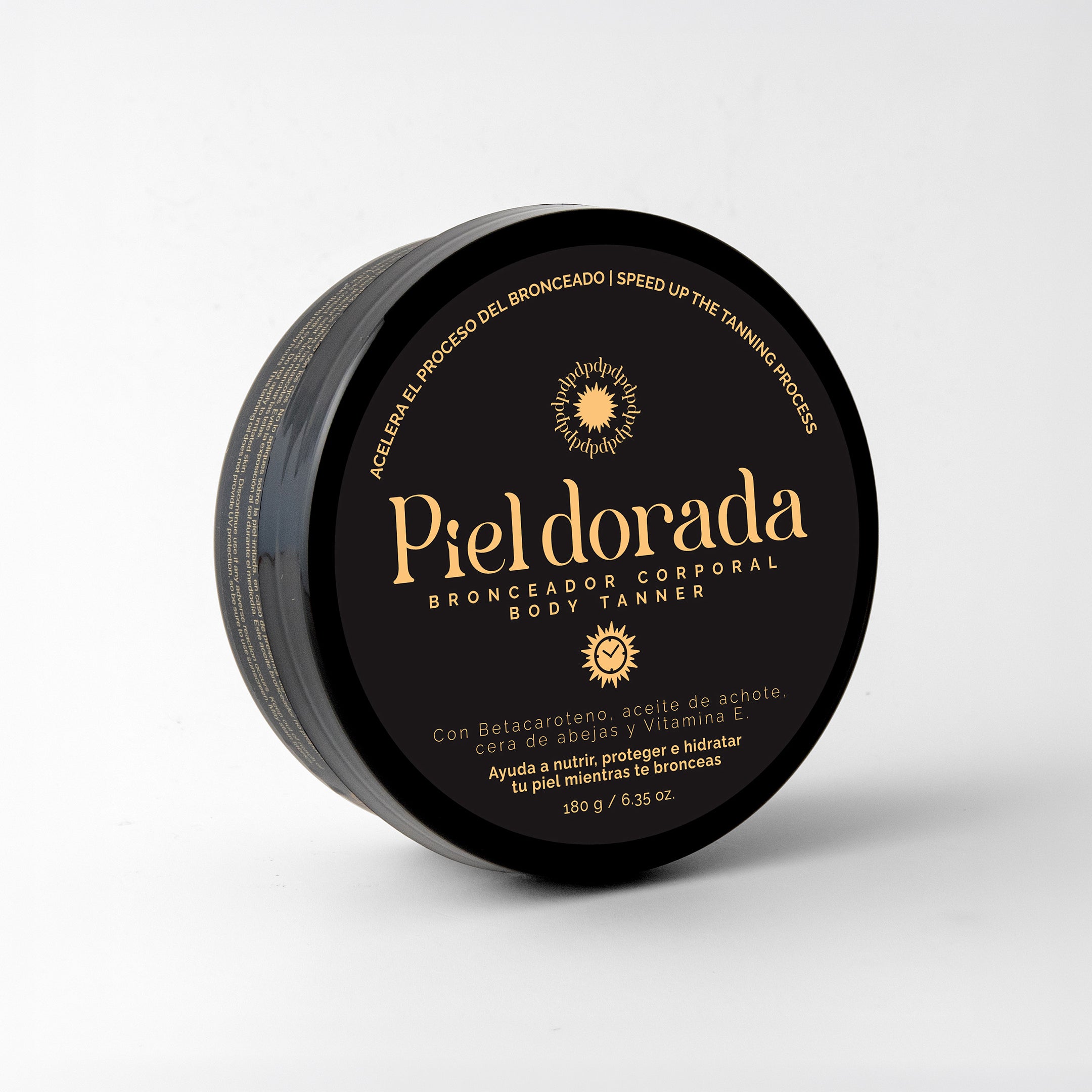 Bronceador Corporal Piel Dorada - Acelerador de Bronceado con Betacaroteno 180g