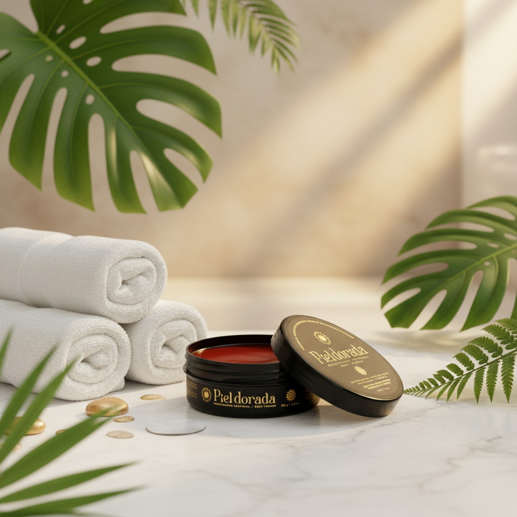 Bronceador Corporal Piel Dorada - Acelerador de Bronceado con Betacaroteno 180g